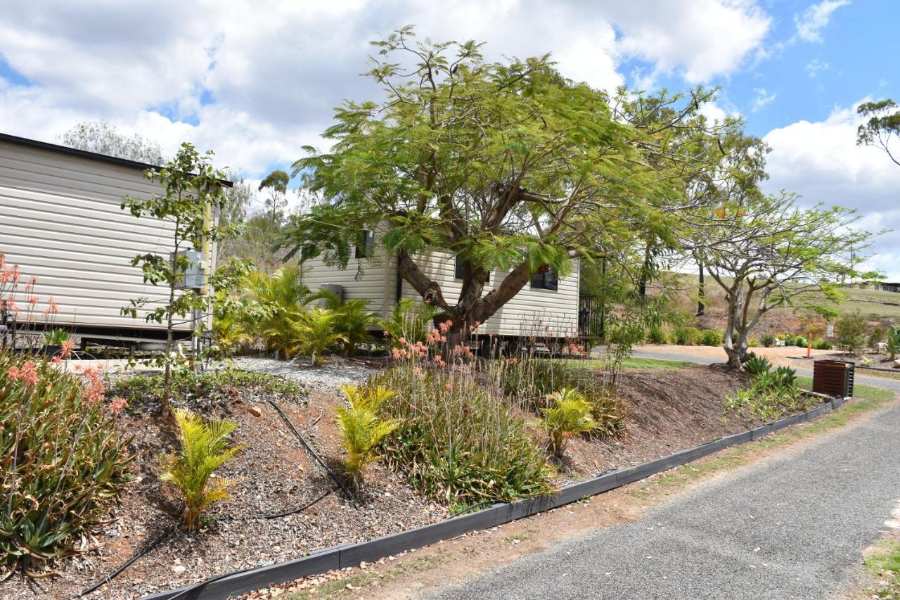 Hotel Mt Larcom Tourist Park Mount Larcom Exterior foto